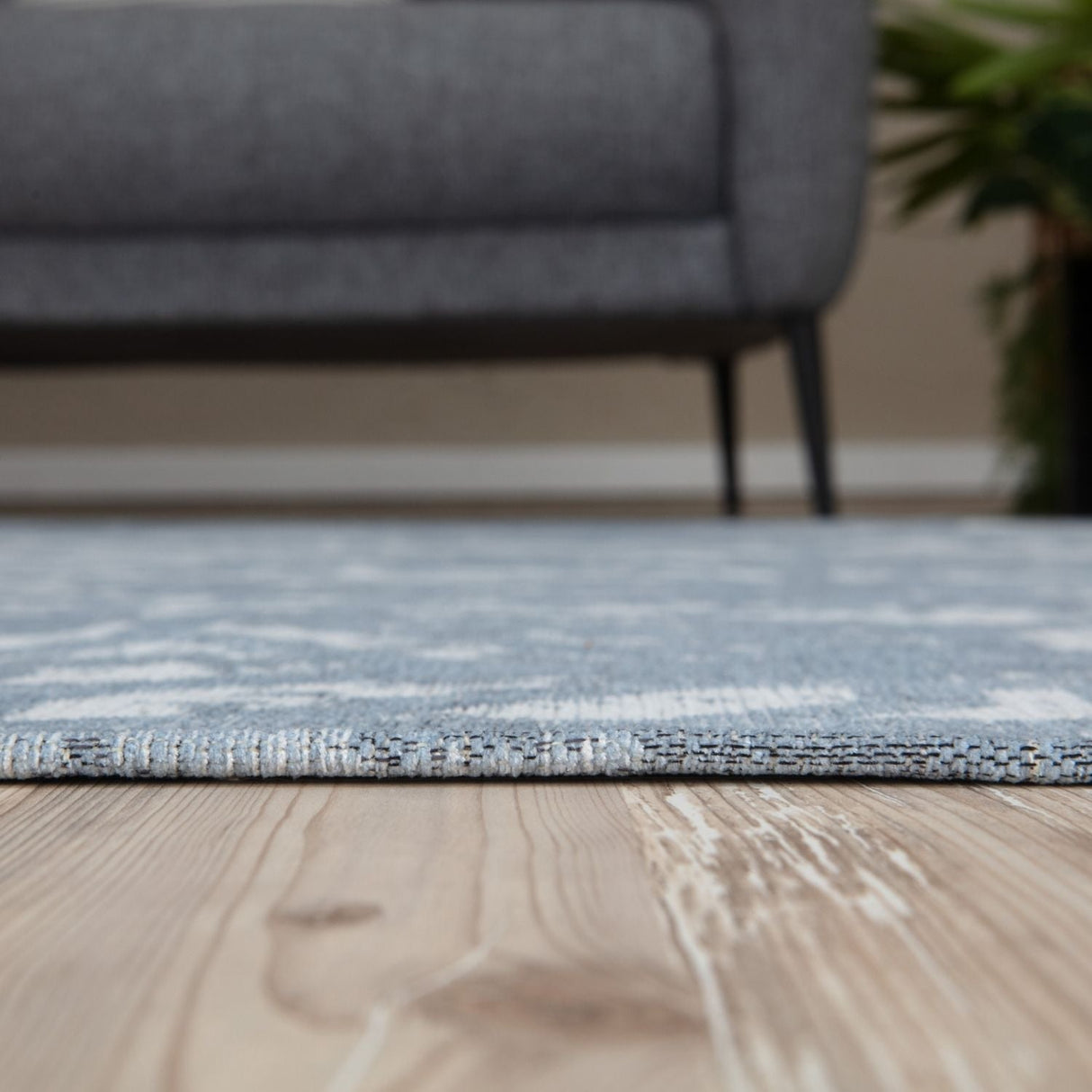 The Rugs Washable Rug Carina Blue 6931B