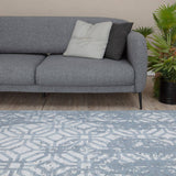 The Rugs Washable Rug Carina Blue 6931B