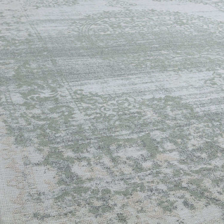 The Rugs Washable Carina Green 6944 Rug