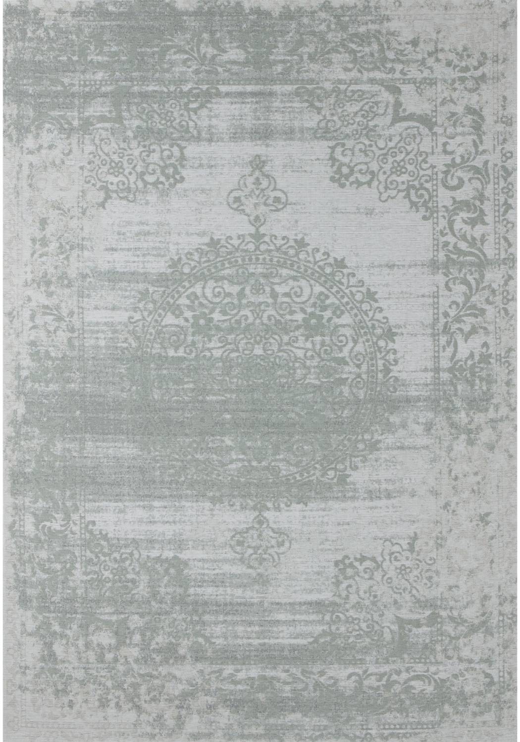 The Rugs Washable Carina Green 6944 Rug