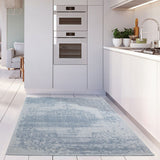 Washable Rug Carina Blue 6945 by The Rugs