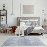 Washable Rug Carina Blue 6945 by The Rugs