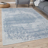 Washable Rug Carina Blue 6945 by The Rugs