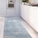 Washable Rug Carina Blue 6945 by The Rugs