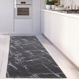 The Rugs Washable Rug Carina Dark Grey 6952D