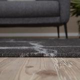 The Rugs Washable Rug Carina Dark Grey 6952D