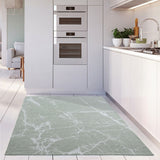Washable Rug Carina Green 6954 by The Rugs