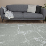 Washable Rug Carina Green 6954 by The Rugs