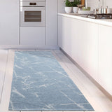 The Rugs Washable Rug Carina Blue | 6955