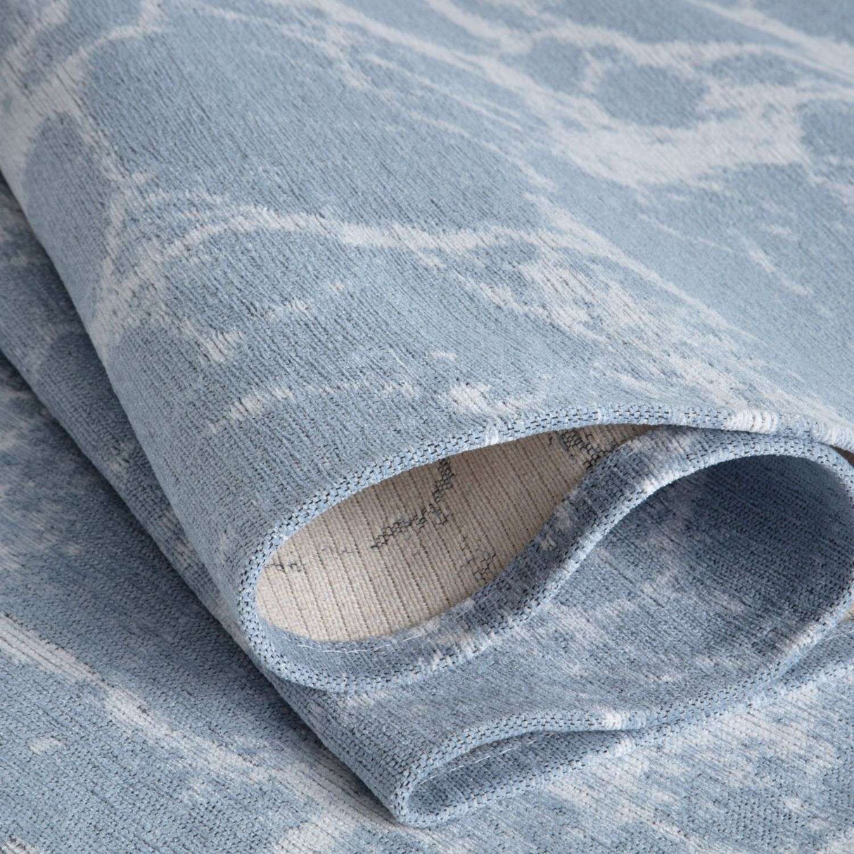 The Rugs Washable Rug Carina Blue | 6955