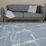 The Rugs Washable Rug Carina Blue | 6955