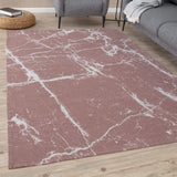 Washable Rug Carina Pink 6956 by The Rugs