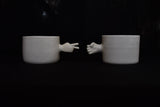 4AM Studio Gestures Cups Rock Paper Scissors Set - 110ml