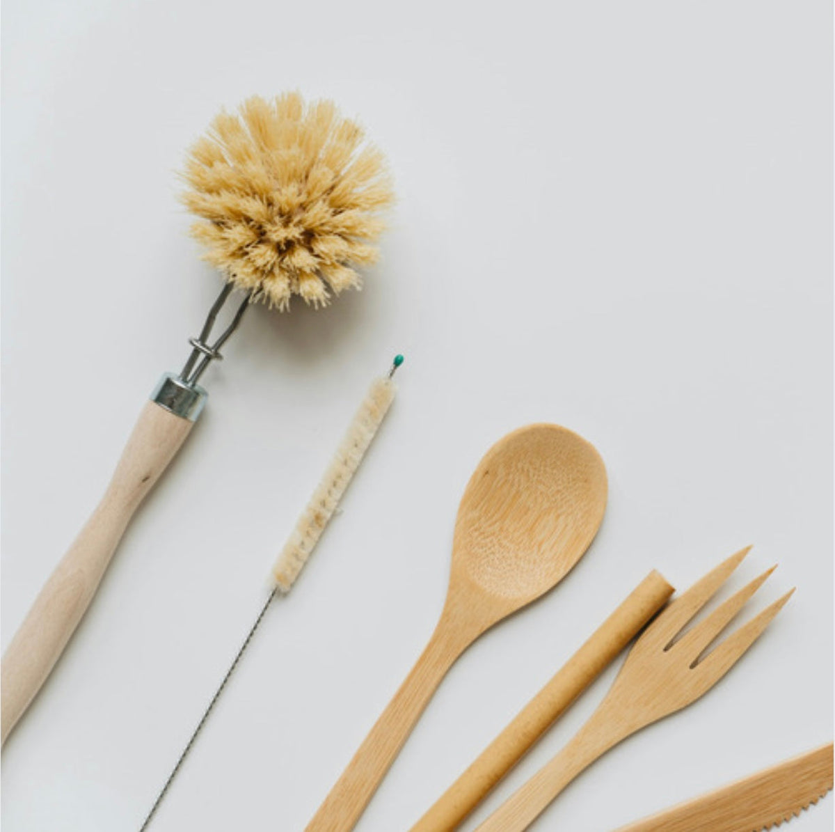 Lou-bees Bamboo Dish Brush
