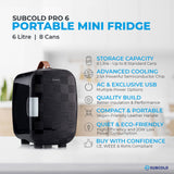 Subcold Pro Mini Fridge - 6L