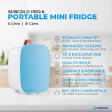 Subcold Pro Mini Fridge - 6L
