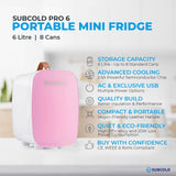 Subcold Pro Mini Fridge - 6L
