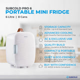 Subcold Pro Mini Fridge - 6L