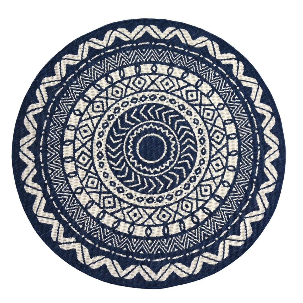 County Circle Indoor‑Outdoor Rug 11659A by The Rugs