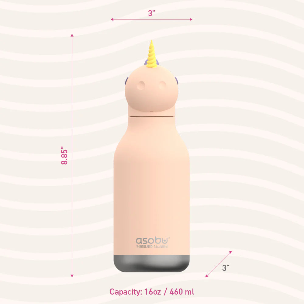 Asobu Unicorn Bestie Bottle, 460ml