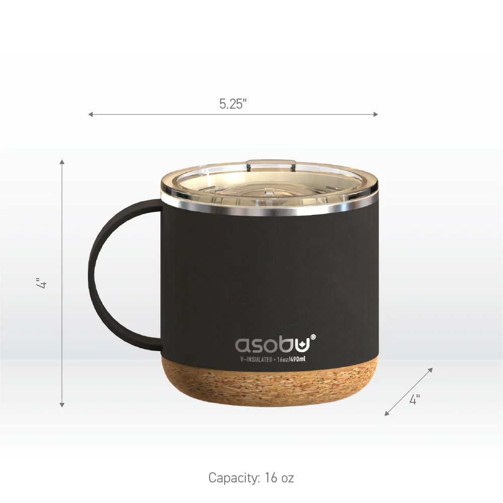 Asobu Infinite Mug, 470 ml, Black