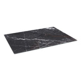 Rinkit Rectangle Glass Chopping Board Marble - 40cm x 30cm