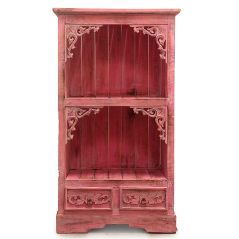 HatiNest Albasia Bathroom Cabinet Pinkwash