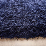 The Rugs Extravagance Navy Shaggy Rug – Plush 50mm