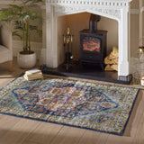 Granada Multicolour Vintage Rug Emerald by The Rugs