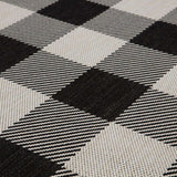 Ecology Outdoor Rug Black 700BL | Weather‑Resistant Patio Rug