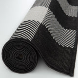 Ecology Outdoor Rug Black 700BL | Weather‑Resistant Patio Rug