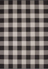 Ecology Outdoor Rug Black 700BL | Weather‑Resistant Patio Rug