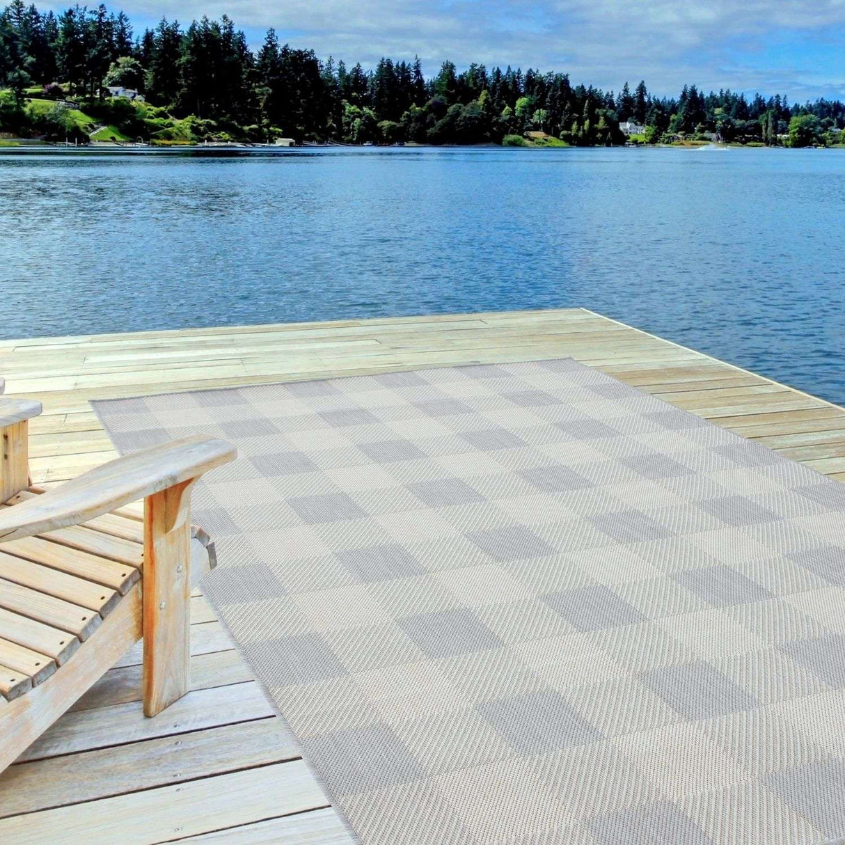 The Rugs Ecology Outdoor Rug Grey | 700GR