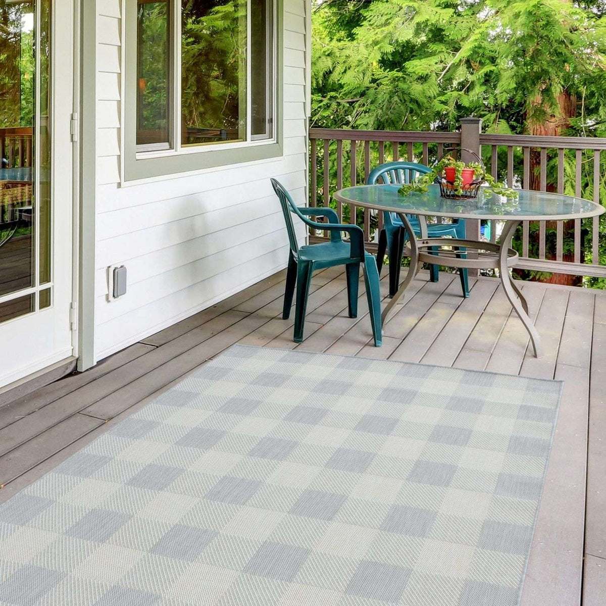 The Rugs Ecology Outdoor Rug Grey | 700GR