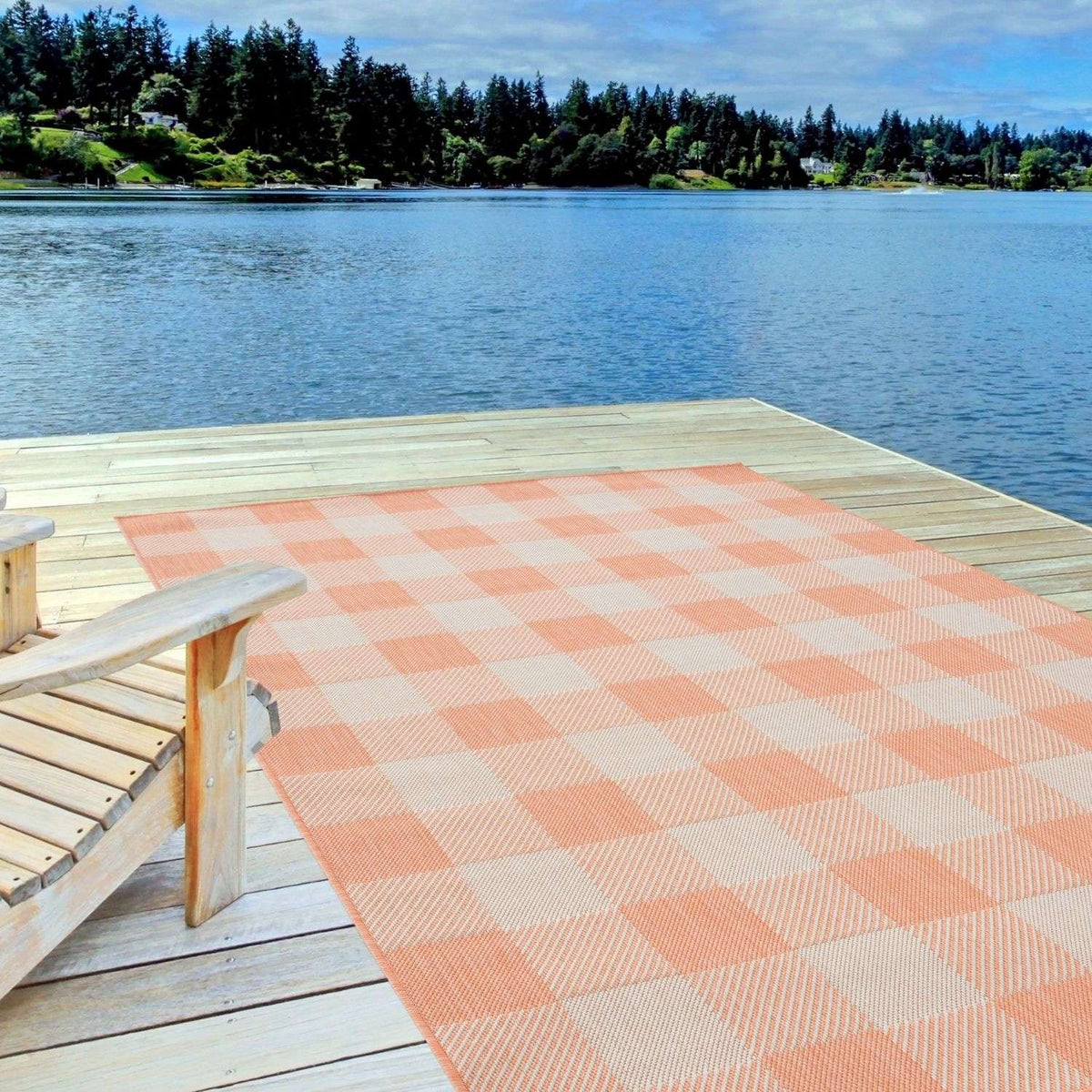The Rugs Ecology Outdoor Rug Orange 700OR