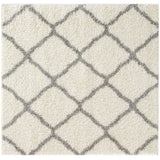 Moroccan Ivory Shaggy Rug 700 | The Rugs