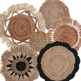 HatiNest Set of Six Natural Wall Art Kribo Collection