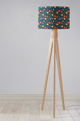 Shadowbright Navy Blue Floral Ceiling or Table Lampshade