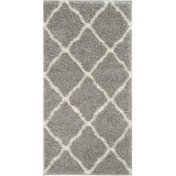 Moroccan Grey Shaggy Rug by The Rugs | 710