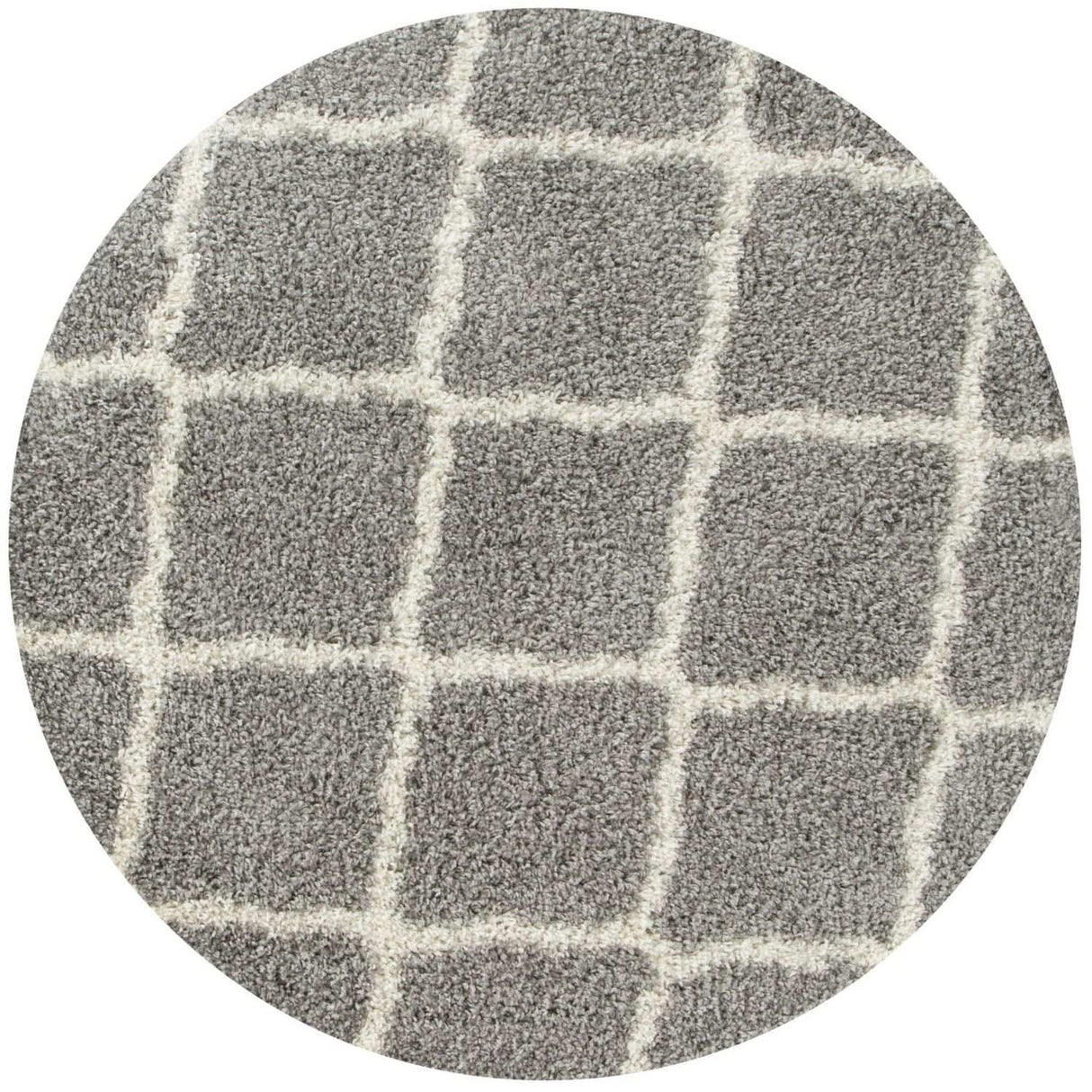 Moroccan Grey Shaggy Rug by The Rugs | 710