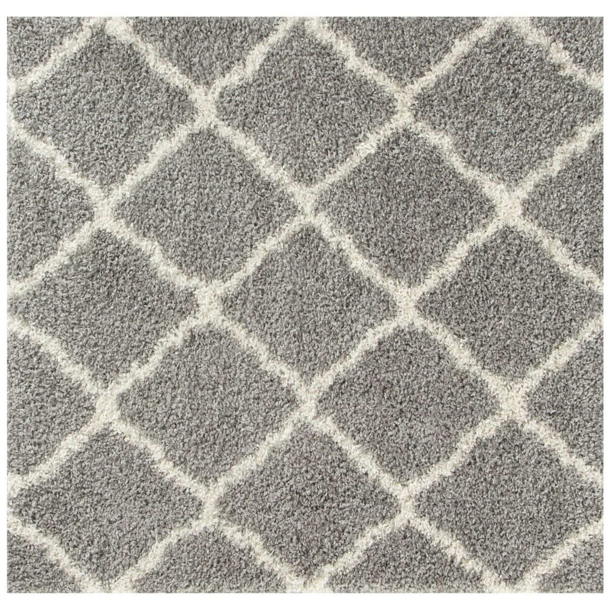 Moroccan Grey Shaggy Rug by The Rugs | 710