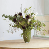 Lowlands Design White Flowervase by DutZ