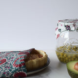 Lou-bees William Morris Indian Summer Beeswax Wraps