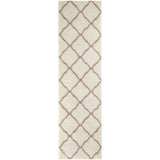 Moroccan Ivory Shaggy Rug 730 by The Rugs