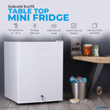 Subcold Eco75 Table Top Fridge - 75L