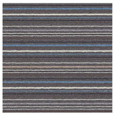 Stockholm Lead/Light Blue Washable Mat | The Rugs