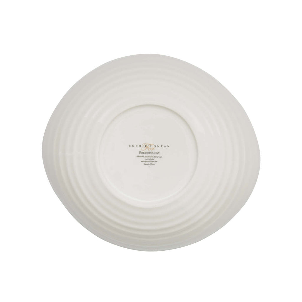 Portmeirion Sophie Conran Porcelain Pasta Bowl, Set of 4, White