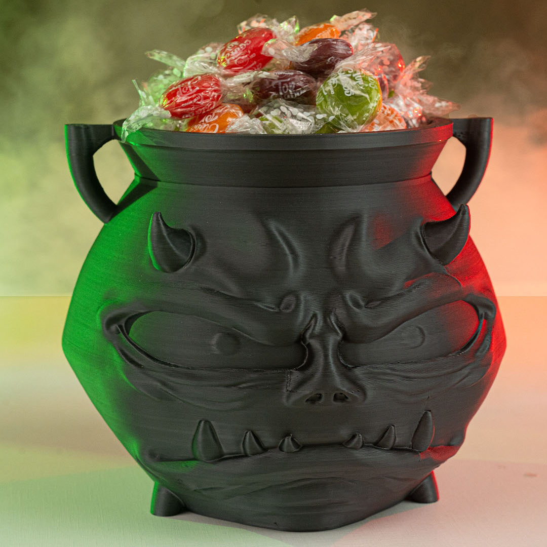 Filamora Studios Serious Cauldron Candy Holder