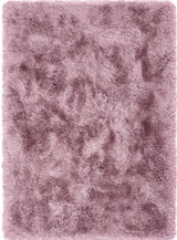 Extravagance Lilac Shaggy Rug by The Rugs