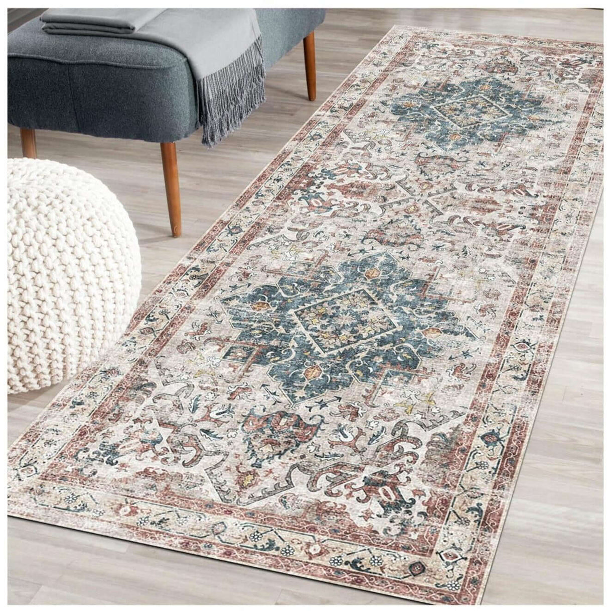 The Rugs Buram Vintage Washable Rug